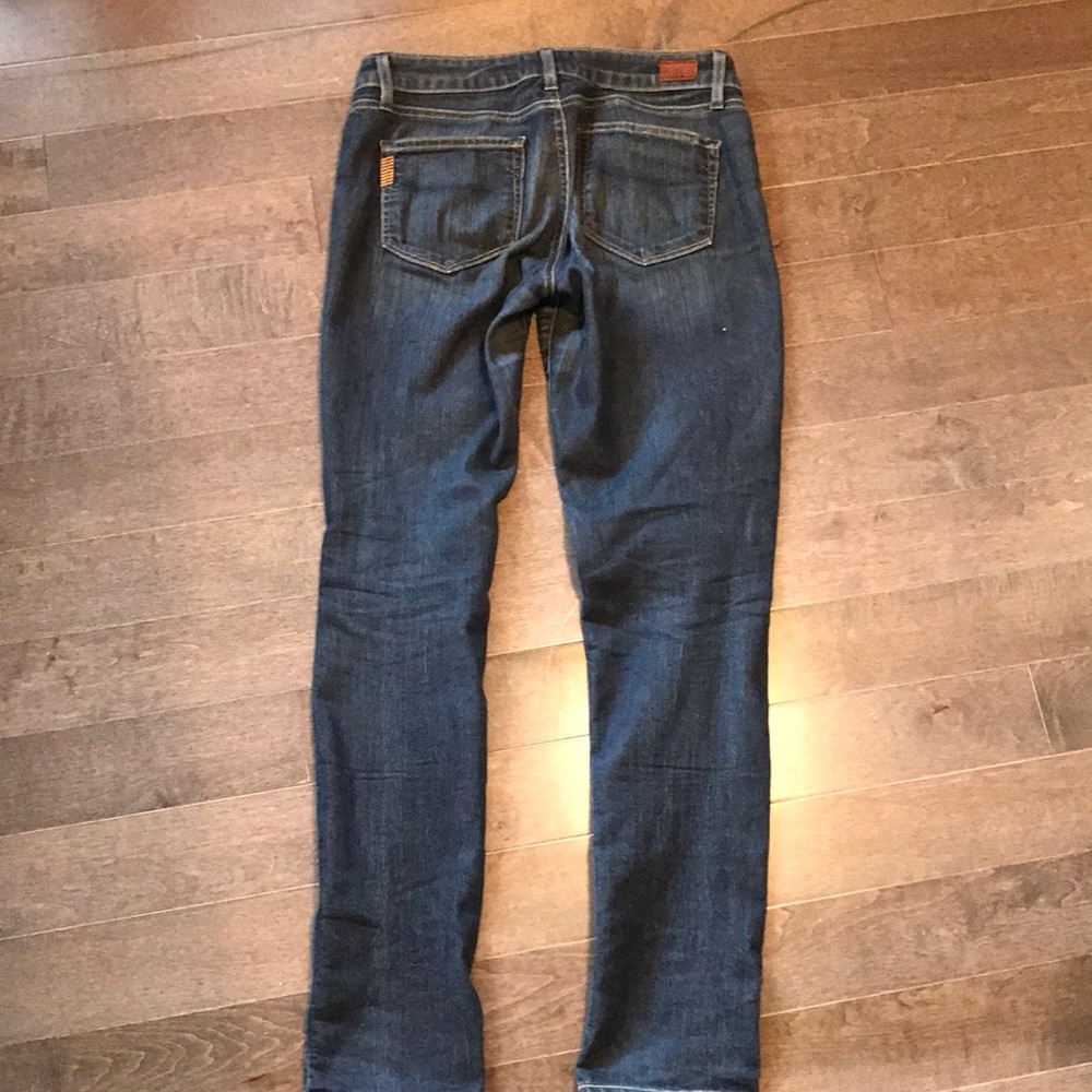 Paige Skyline Skinny Jeans in Fountain Wash, Size 27 (Size 4 approx) - Picture 5 of 8